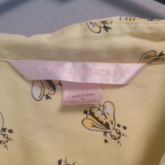 Victoria’s Secret Women’s Sleep Shirt Bundle Size Large Bee & Floral Print Print - Picture 4 of 11